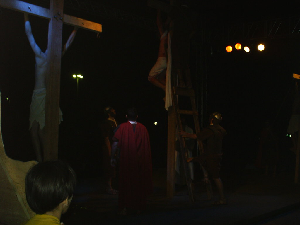 A primeira apresentação ao Ar Livre